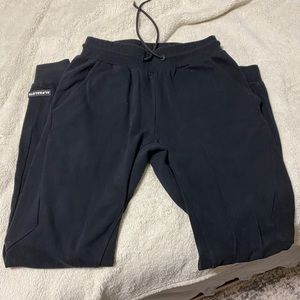 alphalete joggers medium black